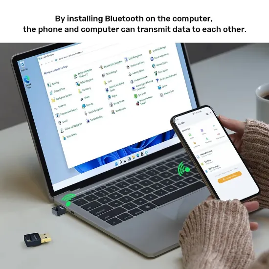 UNITEK USB BLUETOOTH 5.3 ADAPTÖR (B105B) resmi
