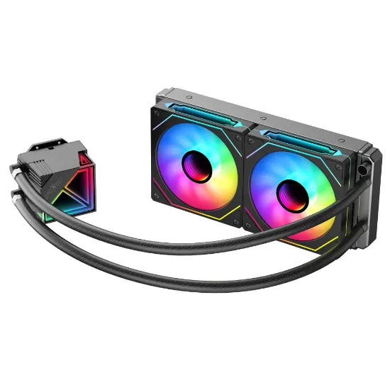 James Donkey Lugis JDC240 ARGB 240mm Sıvı İşlemci Soğutucu AM5 ve LGA1700 Uyumlu resmi