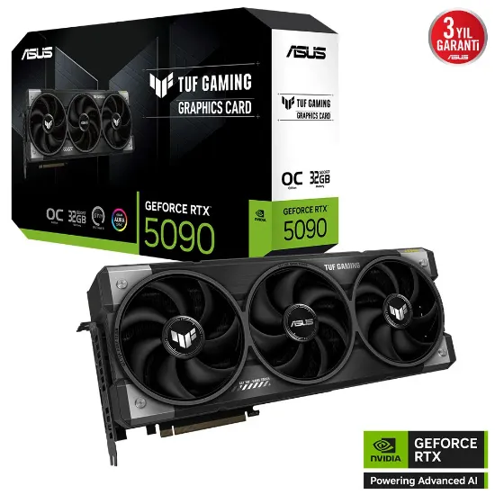 ASUS TUF-RTX5090-O32G-GAMING VGA resmi