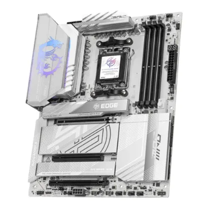 MSI MPG X870E EDGE TI WIFI AM5 DDR5 8400MHZ(OC) USB4 4x M.2 HDMI 5G LAN WIFI 7 RGB ATX resmi