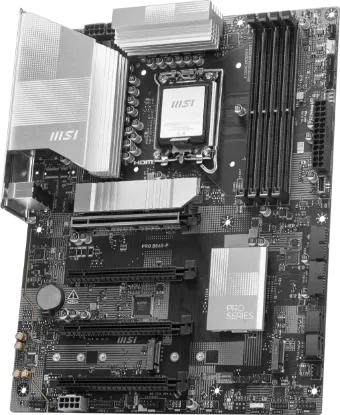 MSI PRO B860-P SOKET 1851 DDR5 8600MHZ(OC) 3xM.2 1x TB4 HDMI DISPLAY 5G LAN ATX resmi