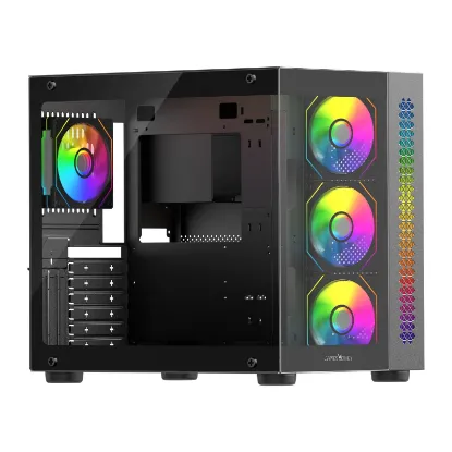 JAMES DONKEY STARK S800 4X ARGB BLACK KASA 650W resmi