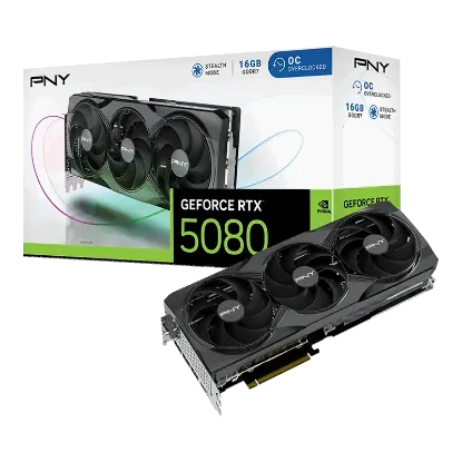 PNY RTX 5080 16GB GDDR7 256Bit (VCG508016TFXPB1-O) Ekran Kartı resmi