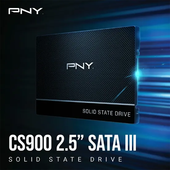 PNY CS900 500GB 535/500MB/s 2,5" SATA3 SSD (SSD7CS900-500-RB) resmi
