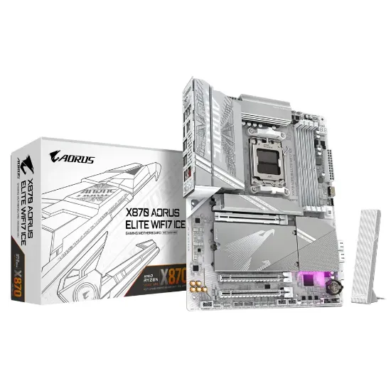 GIGABYTE X870A AORUS ELITE WF7 ICE DDR5 M.2 HDMI DP ATX AM5 resmi