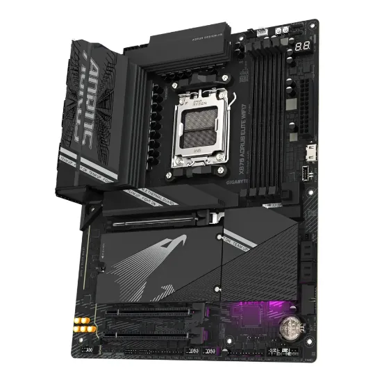 GIGABYTE X870A AORUS ELITE WIFI7 DDR5 M.2 HDMI DP ATX AM5 resmi