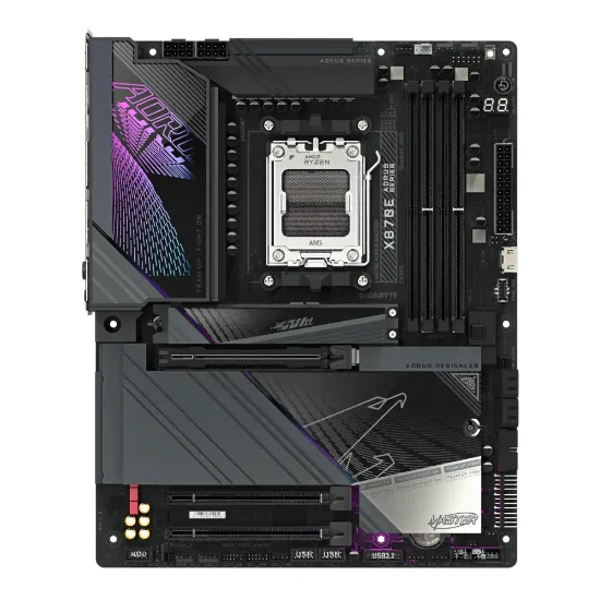 GIGABYTE X870E AORUS MASTER DDR5 M.2 HDMI DP ATX AM5 resmi