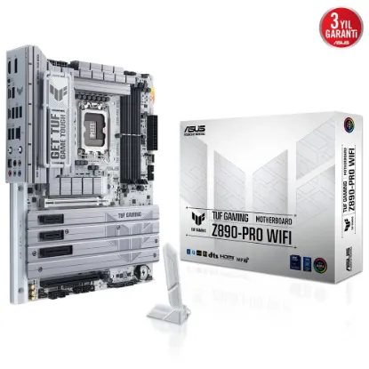 ASUS TUF GAMING Z890-PRO WIFI INTEL LGA1851 Z890 D resmi