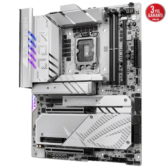 ASUS ROG MAXIMUS Z890 APEX DDR5 6XM2 USB3.2 WIFI7 RGB LAN ATX resmi