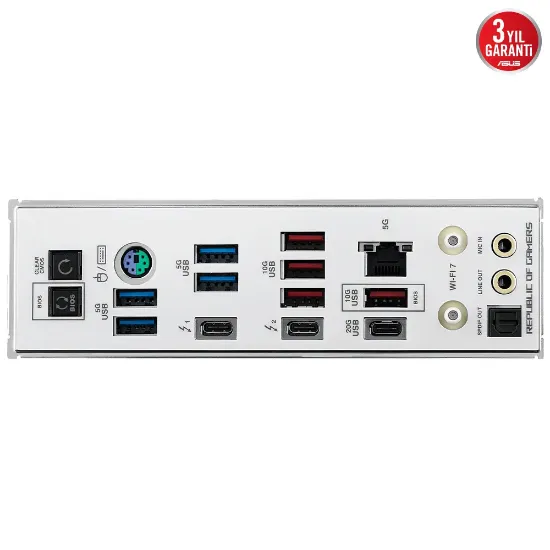 ASUS ROG MAXIMUS Z890 APEX DDR5 6XM2 USB3.2 WIFI7 RGB LAN ATX resmi