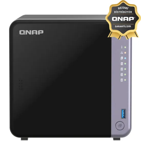 QNAP TS-432X-4G 4 YUVALI 4GB DEPOLAMA ÜNİTESİ (Resmi Distribütör Garantili) resmi