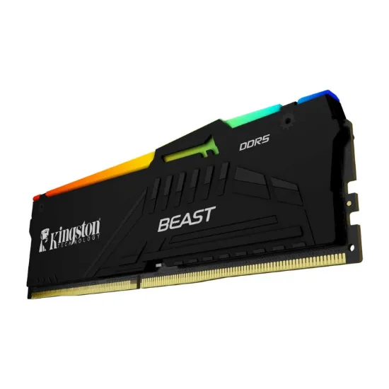 32GB DDR5 6000MHz CL36 KF560C36BBEA-32TR KINGSTON BEAST RGB 1x32 resmi