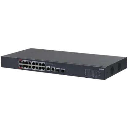 DAHUA CS4218-16ET-135 16 PORT16XFE-2XGE-2XGE/SFP YÖNETİLEBİLİR 135W POE SWİTCH resmi