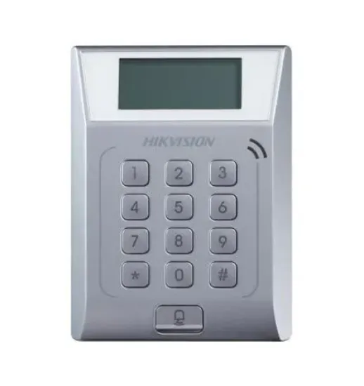 HIKVISION DS-K1T802E TCP/IP PROXİMİTY (KART / ŞİFRE) BAĞIMSIZ KART OKUYUCU resmi