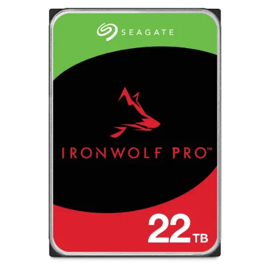 22TB SEAGATE IRONWOLF 7200 512M NAS ST22000NT001 resmi