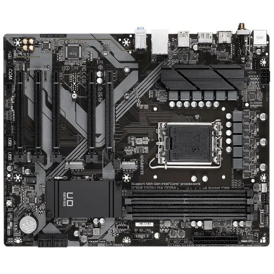 GIGABYTE B760 DS3H AX DDR4 M.2 HDMI DP ATX 1700P resmi