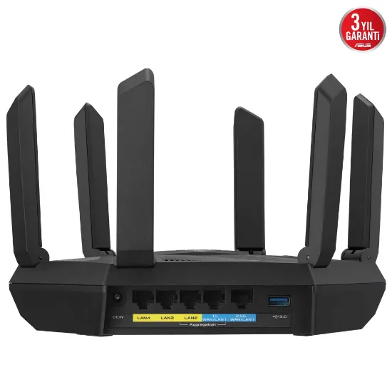 ASUS RT-AXE7800 TRI-BAND AIPOTECTION WIFI6 resmi