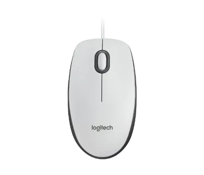 LOGITECH M100 KABLOLU BEYAZ MOUSE - 910-006764 resmi