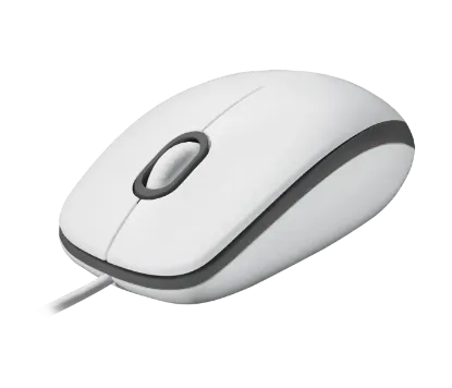 LOGITECH M100 KABLOLU BEYAZ MOUSE - 910-006764 resmi