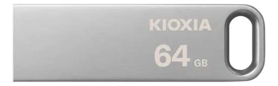 64GB USB3.2 GEN1 KIOXIA METAL USB BELLEK LU366S064GG4 resmi