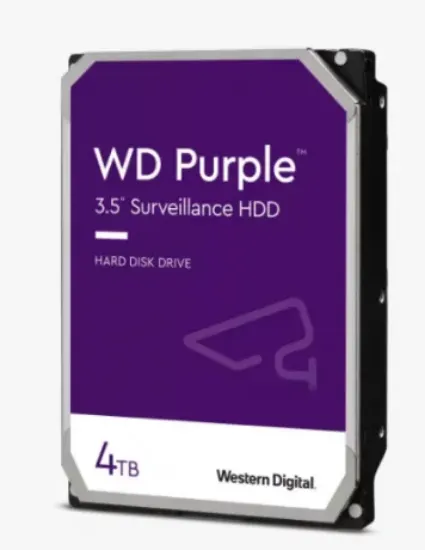 4TB WD Purple SATA 6Gb/s 256MB DV 7x24 WD43PURZ resmi
