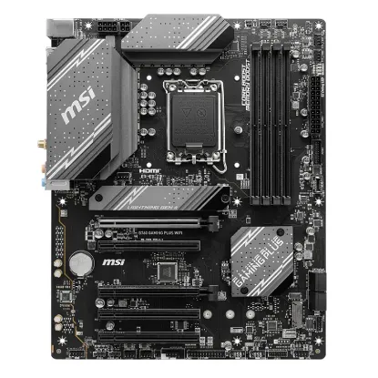 MSI B760 GAMING PLUS WIFI D5 M.2 HDMI DP LAN WİFİ ATX 1700P resmi