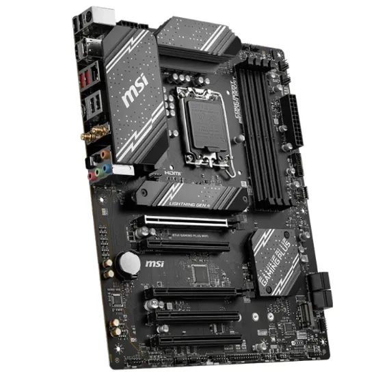 MSI B760 GAMING PLUS WIFI D5 M.2 HDMI DP LAN WİFİ ATX 1700P resmi