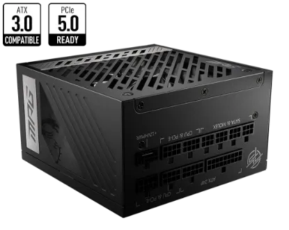 MSI MPG A850G PCIE5 850W 80+ GOLD POWER SUPPLY resmi
