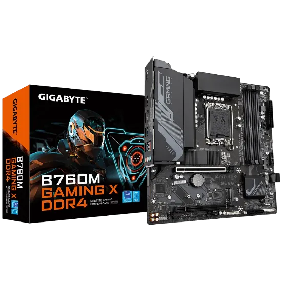 GIGABYTE B760M GAMING X DDR4 M.2 HDMI DP MATX 1700P resmi