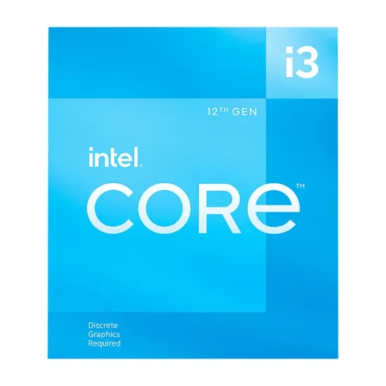 INTEL CORE İ3-12100F 3.30GHz 12MB 1700p 12. NESIL BOX resmi