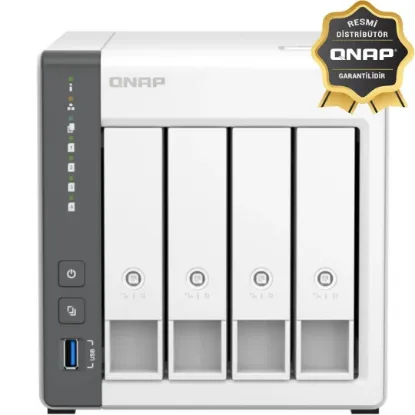 QNAP TS-433-4G 4 YUVALI 4GB DEPOLAMA ÜNİTESİ (Resmi Distribütör Garantili) resmi