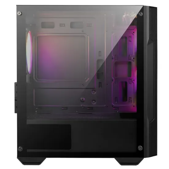 MSI MAG FORGE M100A 4x120mm ARGB mATX GAMING KASA resmi