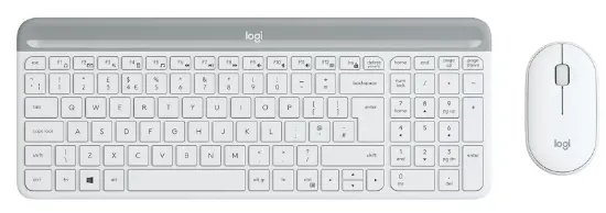 LOGITECH MK470 KABLOSUZ KLAVYE & MOUSE SETİ BEYAZ 920-009436 resmi