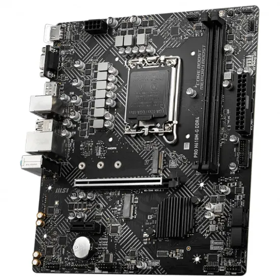 MSI PRO H610M-G DDR4 3200MHZ mATX 1700p resmi