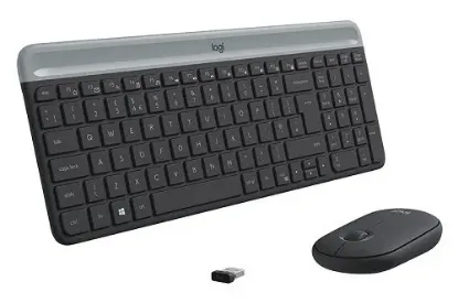 LOGITECH MK470 KABLOSUZ SET USB SİYAH 920-009435 resmi