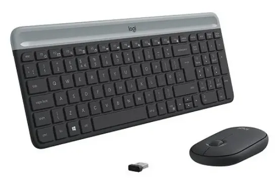 LOGITECH MK470 KABLOSUZ SET USB SİYAH 920-009435 resmi