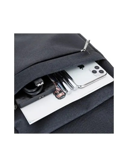 PLM SEİTEK NOTEBOOK SIRT ÇANTASI KOYU GRİ 15.6" resmi