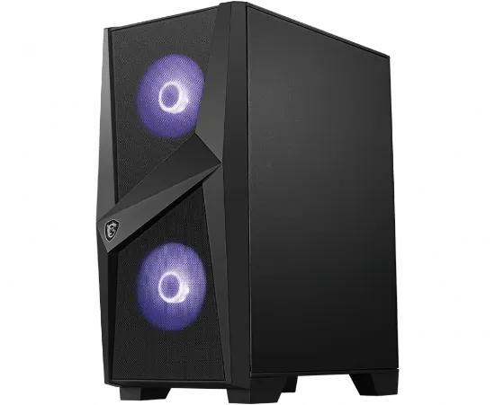 MSI MAG FORGE 100M TEMPERLİ CAM ATX GAMING KASA resmi