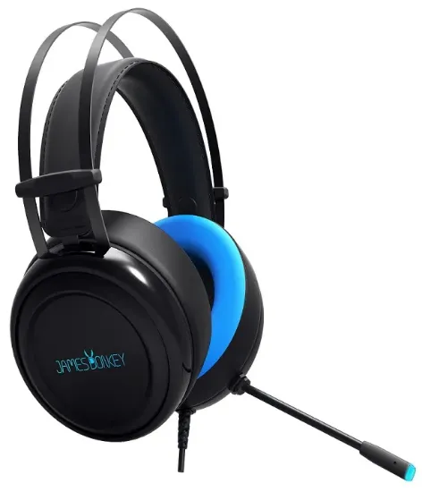JAMES DONKEY 710 SİYAH 7.1 GAMING KULAKLIK resmi