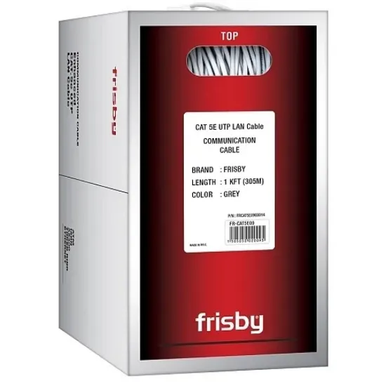 FRISBY FR-CAT5E09 305MT NETWORK KABLO resmi