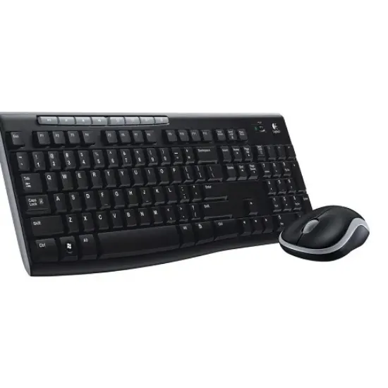 LOGITECH MK270 KABLOSUZ SET USB SİYAH 920-004525 resmi