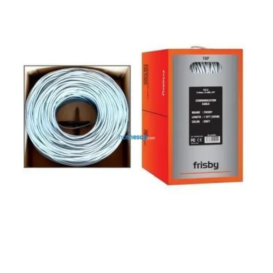FRISBY FR-CAT601 UTP 23 AWG NETWORK KABLO 305 METRE resmi