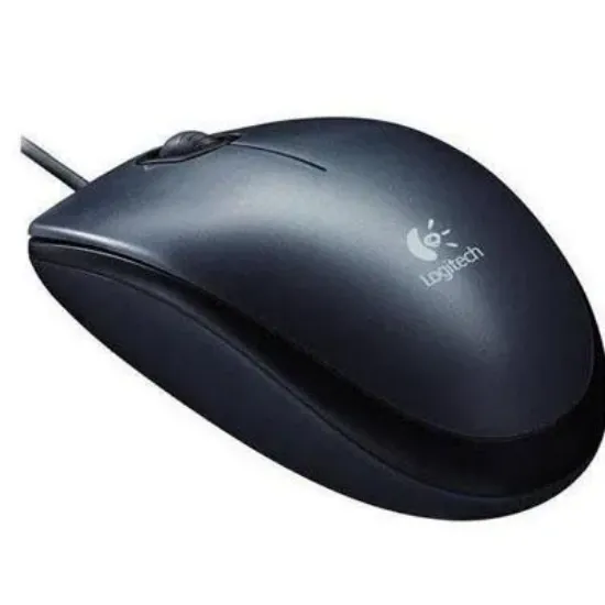 LOGITECH M90 MOUSE USB KABLOLU SİYAH 910-001793 resmi