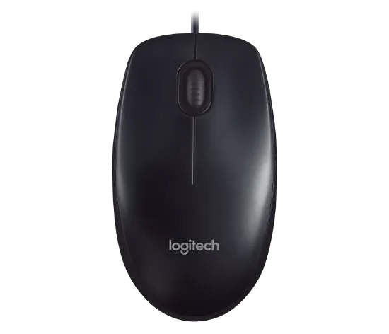 LOGITECH M90 MOUSE USB KABLOLU SİYAH 910-001793 resmi
