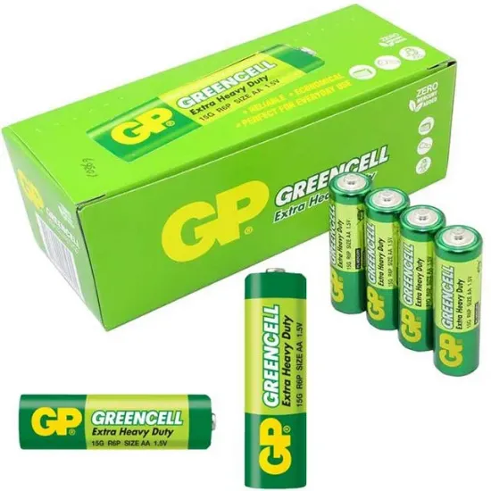 GP 15G-2S4 Greencell R6P 40'lı AA Kalem Pil resmi