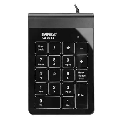 Everest KB-2014 USB Dokunmatik Numerik Standart Klavye resmi