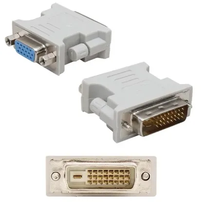 DVI Erkek - VGA Dişi Dönüştürücü 24-1 resmi