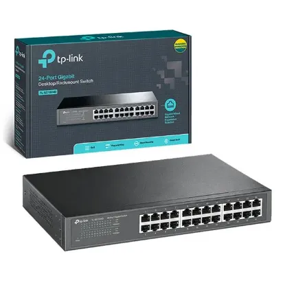 Tp-Link TL-SG1024D 10-100-1000 Gigabit 24 Port Ethernet Switch resmi