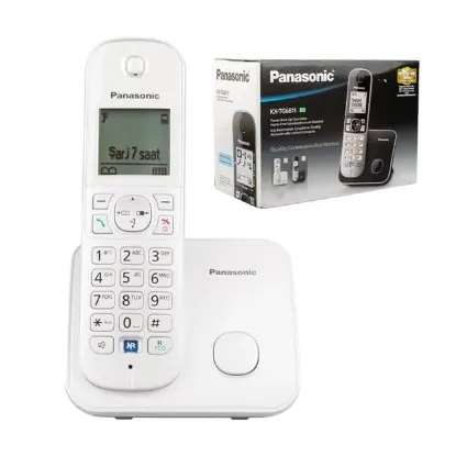 Panasonic KX-TG6811 Gri Dect Telsiz Telefon resmi