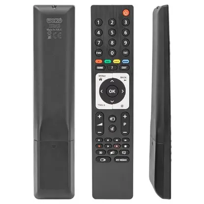 Arçelik Beko TS4187R-2 / Grundig 3D Metalik Guide Tuşlu Lcd Led Tv Kumandası resmi